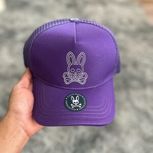 🐰Psycho Bunny Purple Hat UNISEX